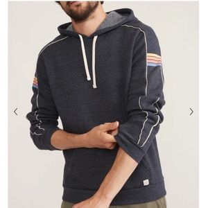 NWT - Marine Layer Joshua Varsity Hoodie Navy Size Small